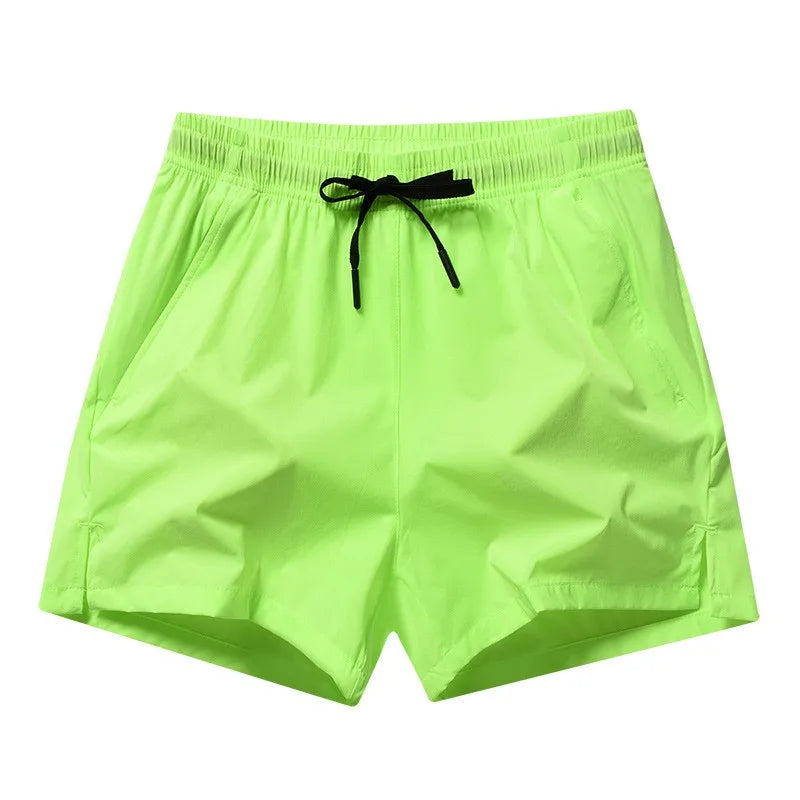 Shorts de sport d'été pour hommes, séchage rapide, athlétiques, légers, de course, avec poches, pour la gym et la plage
