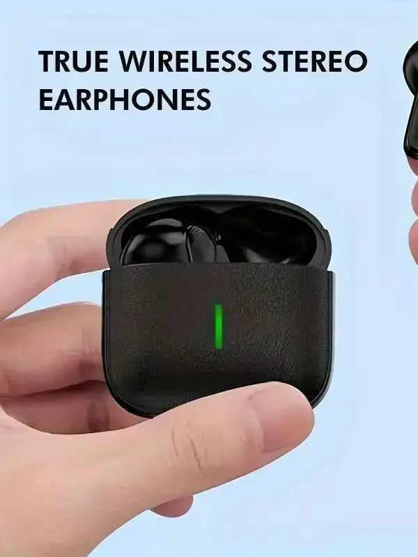 Écouteurs sans fil MINI5, casque Bluetooth 5.3 avec basses stéréo, écouteurs intra-auriculaires avec microphone, autonomie de 20 heures
