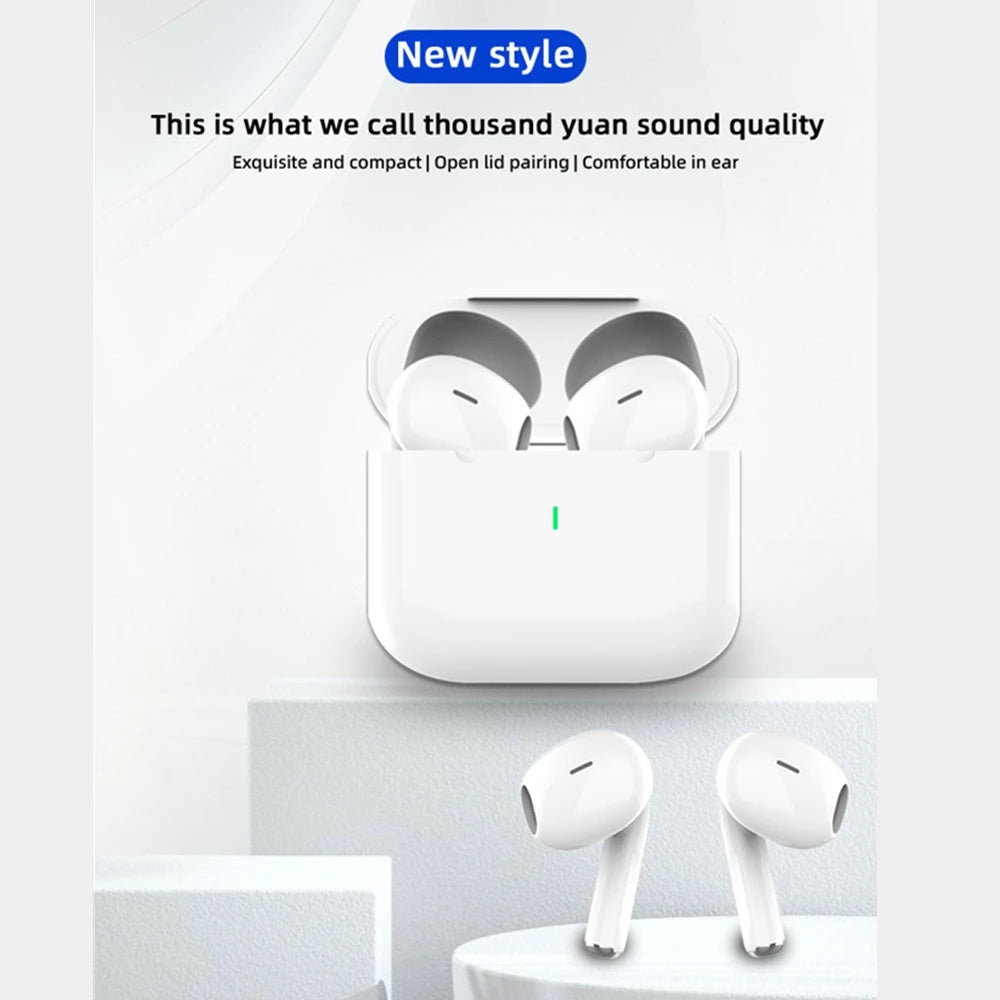 Écouteurs sans fil Bluetooth UEESFIT TWS Casque Air Pro Écouteurs intra-auriculaires Sport ANC Réduction de bruit pour iPhone Android