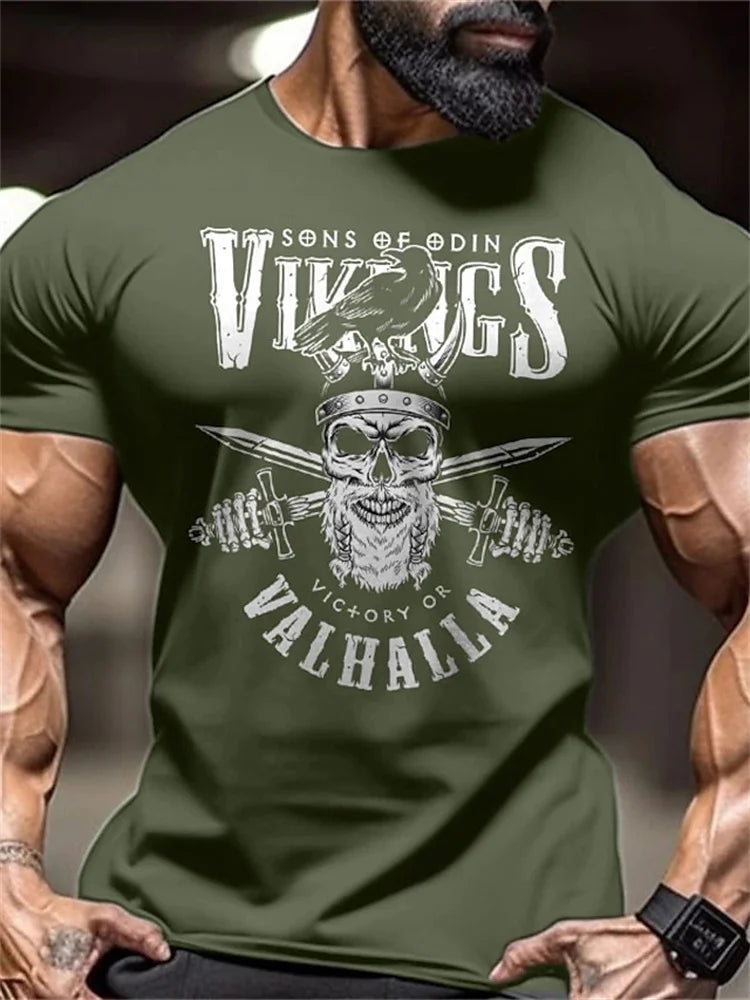 Nouveau T-shirt de Fitness pour Homme, Maillot de Sport Féroce pour la Gym, Haut à Manches Courtes à Séchage Rapide, Col Rond, Vêtements d'Entraînement de Compétition de Fitness