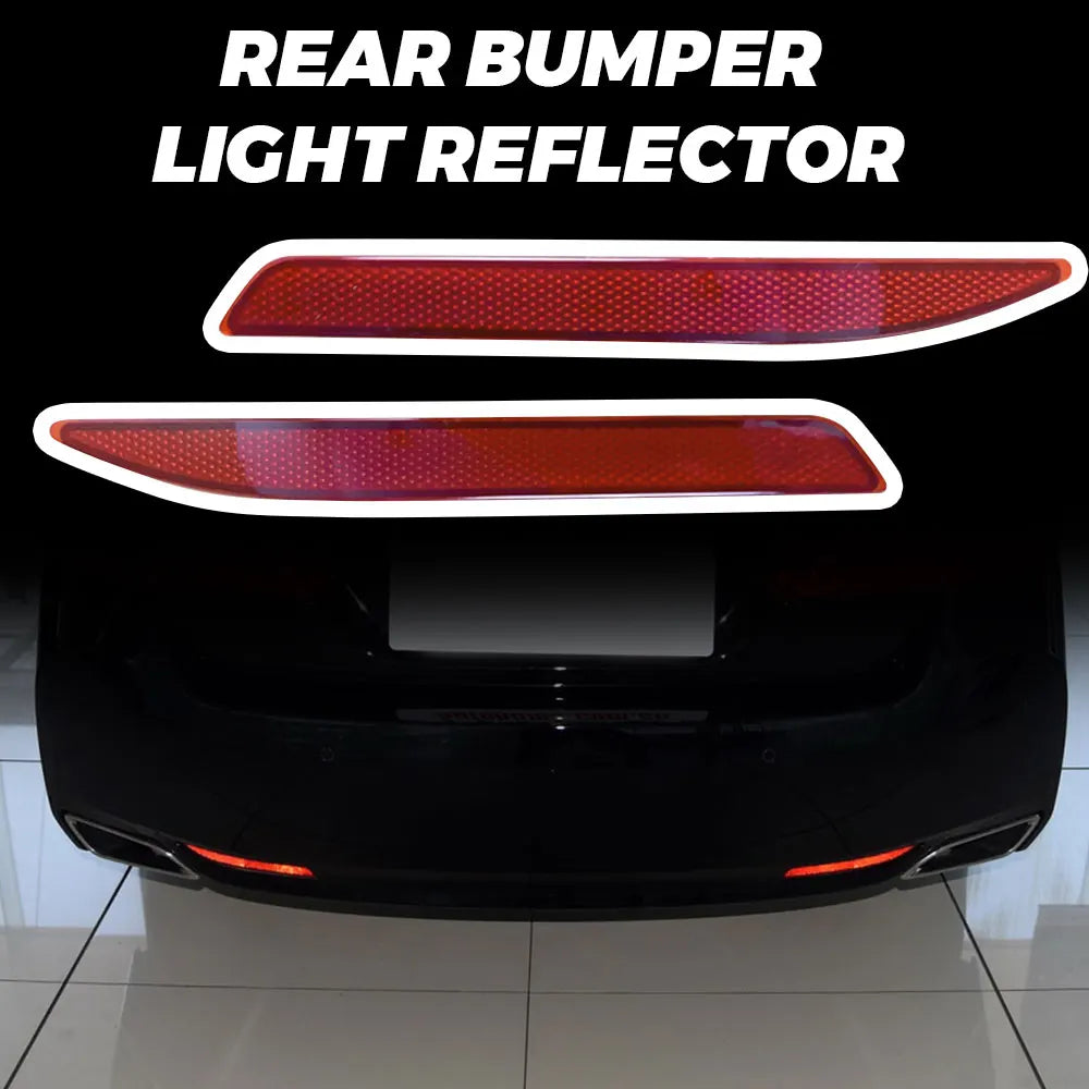 2pcs 33505T2AA01 for Honda Accord 2013 2014 2015 Car Rear Bumper Reflector Lights Lamps #33555T2AA01 Tail Light Car Accessories