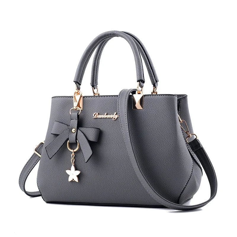Nouveau sac coréen tendance automne et hiver avec nœud pour femme, sac à bandoulière portable, sac messager, sac killer, sac de maman, grande capacité
