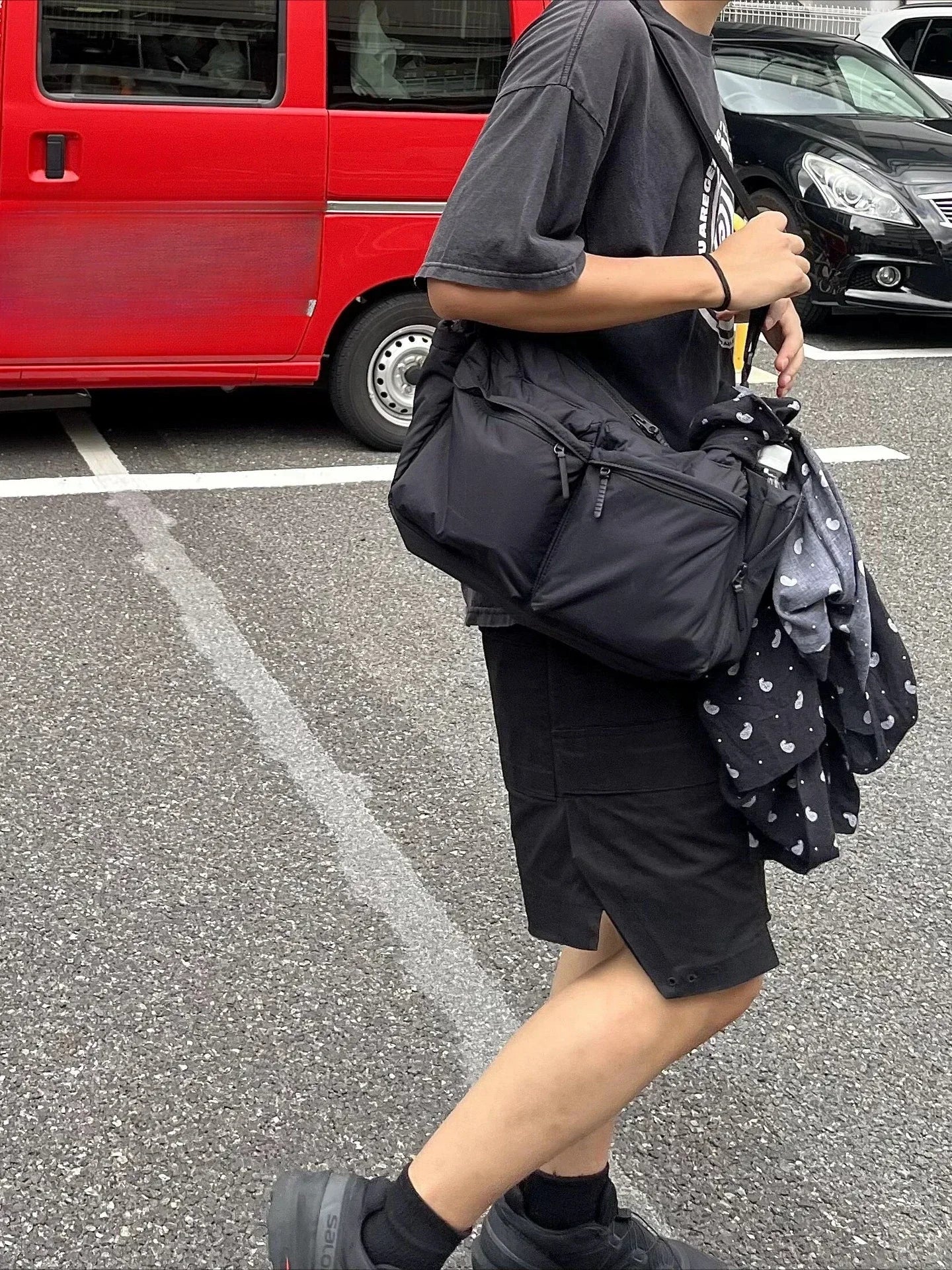 Sacs à bandoulière décontractés multi-poches pour femmes, sac à bandoulière en nylon tendance, grands sacs à main pour femmes, sac de voyage et de courses