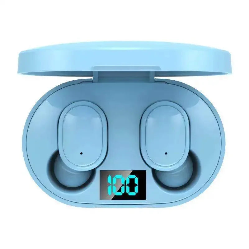 Écouteurs sans fil E6S TWS Écouteurs de sport étanches Bluetooth 5.0 Casque stéréo avec microphone pour iPhone Xiaomi Vivo Oppo