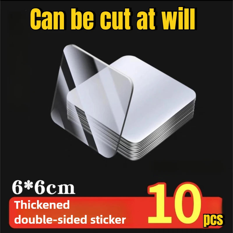 Ruban Adhésif Double Face Nano Réutilisable Super Solide Transparent Autocollants Muraux Étanche Largement Utilisé Adhésif Mural