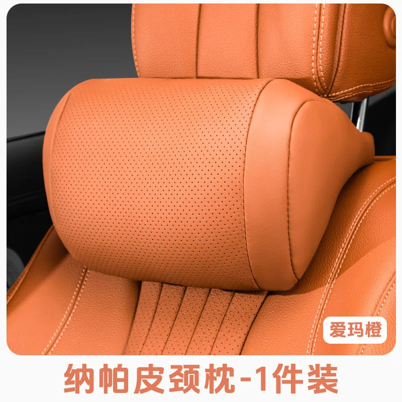Car Seat Headrest Universal Travel Rest 3D Neck Pillow Protect Neck Soft Fluffy Comfortable Neck Rest Car Accessories
