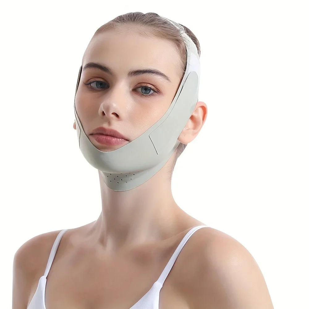 Bandeau de lifting réutilisable en V pour le visage, pour affiner le menton et les joues, outils de massage facial pour le soin de la peau des femmes.