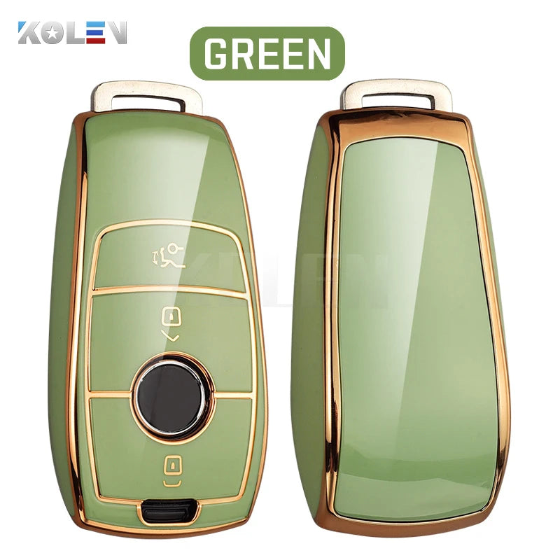 Étui de protection pour clé de voiture à distance en TPU Mode pour Mercedes Benz Classe A C E S G GLC CLE CLA GLB GLS W177 W205 W213 W222 X167 AMG