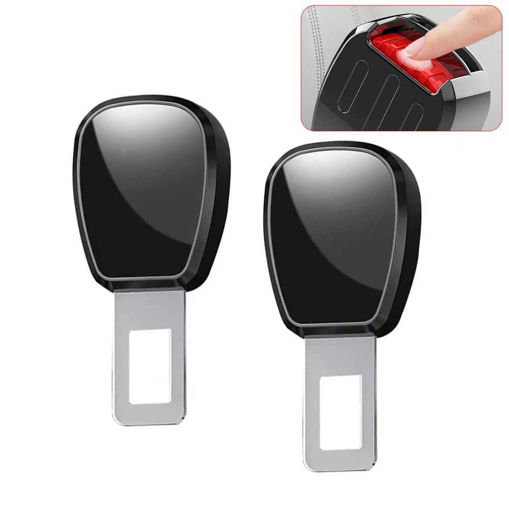 2 rallonges de ceinture de sécurité de voiture, clip de ceinture de sécurité, boucle de verrouillage, il suffit de brancher et d'utiliser, rallonge de prise, boucle de sécurité