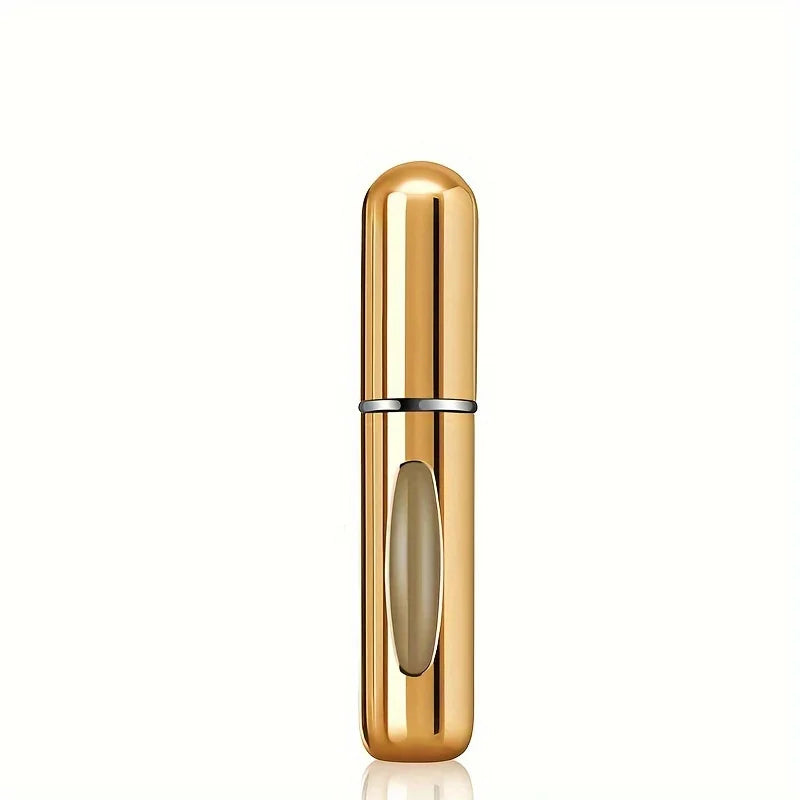 Flacon pulvérisateur de parfum portable 1/4Pcs 5ml, récipient liquide pour cosmétiques de voyage, mini flacon vide rechargeable en aluminium