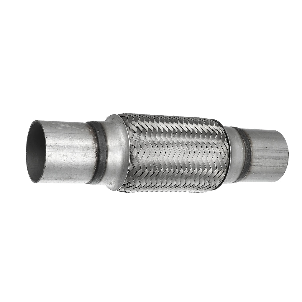 UXCELL 51x55x252mm 51x57x150mm 58x63x250mm Connecteur de tuyau de silencieux flexible télescopique en acier inoxydable pour pot d'échappement de voiture