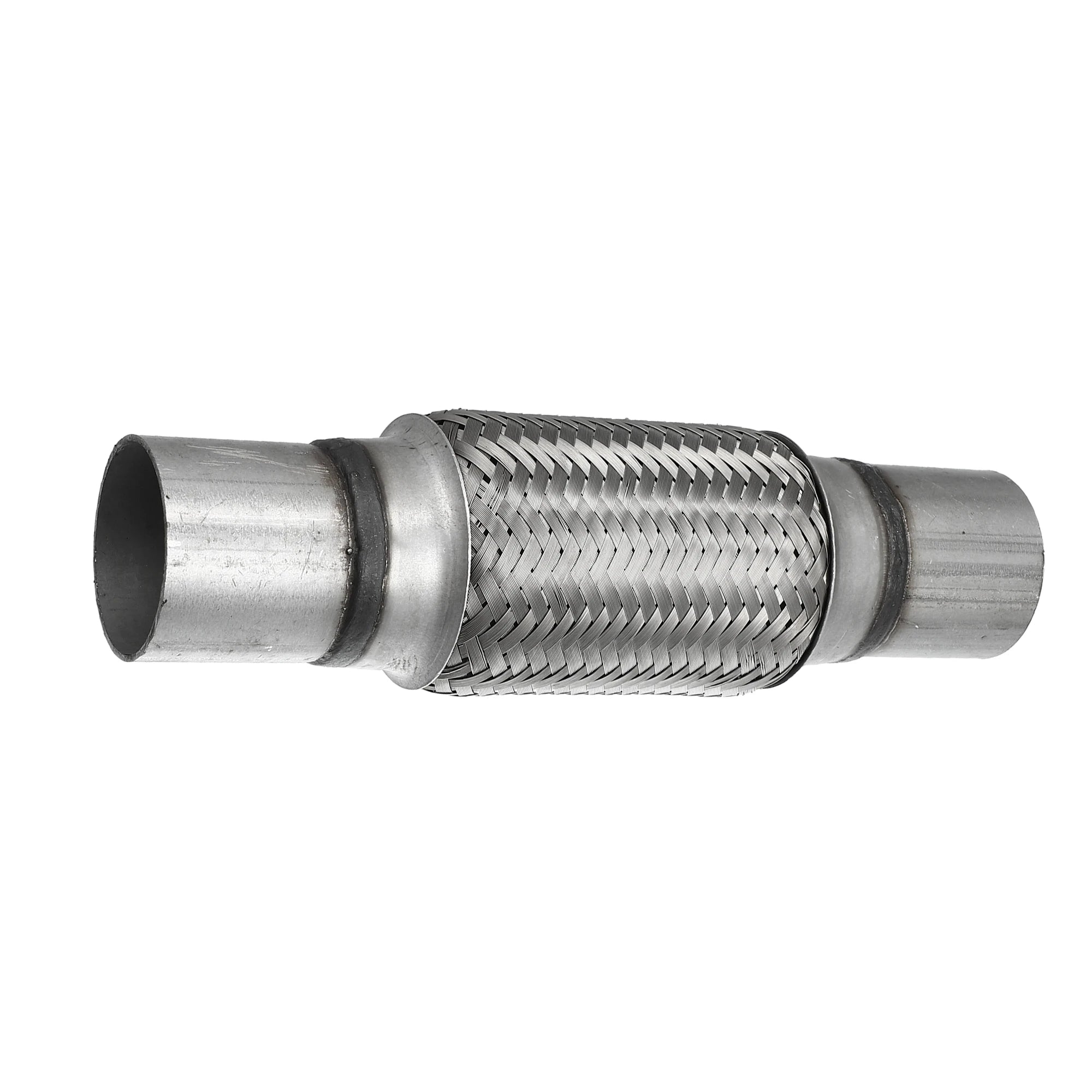 UXCELL 51x55x252mm 51x57x150mm 58x63x250mm Connecteur de tuyau de silencieux flexible télescopique en acier inoxydable pour pot d'échappement de voiture