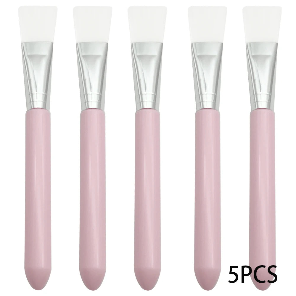 3/5/15 Pcs Brosse Masque Facial Applicateur de Masque Transparent Pinceaux de Maquillage pour Femmes Filles Esthéticienne Masque Facial Outils de Bricolage
