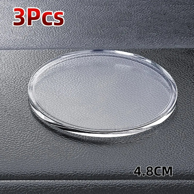 Tapis antidérapant de voiture 1/3 pièces, tapis de rangement antidérapant en silicone pour tableau de bord de voiture, support de téléphone, décoration de voiture