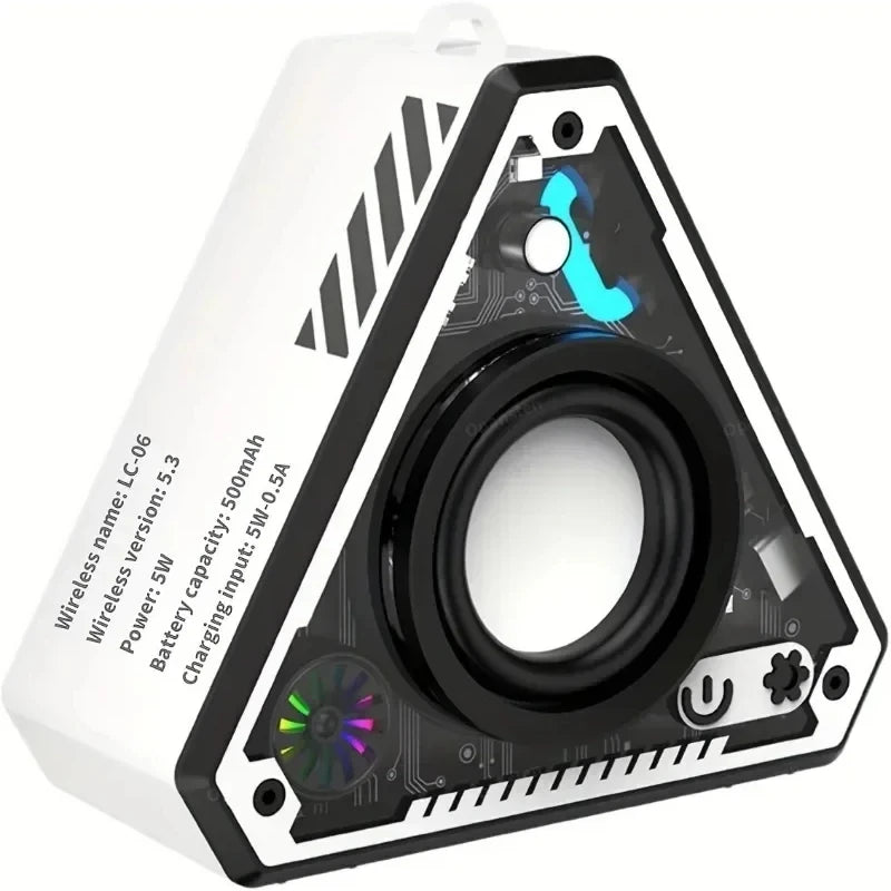 Haut-parleur Bluetooth TWS portable Subwoofer audio Mini haut-parleur sans fil portable Musique HiFi Son surround Haut-parleur extérieur