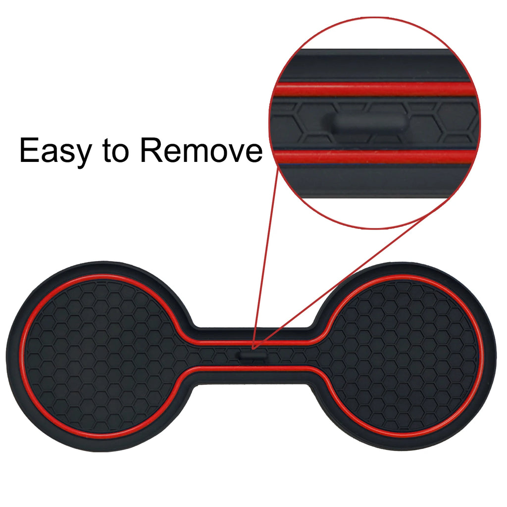 Car Cup Holder Waterproof Anti Slip Insert Coasters Pads Interior Accessories Durable Car Coaster For Toyota Camry 2018-2021