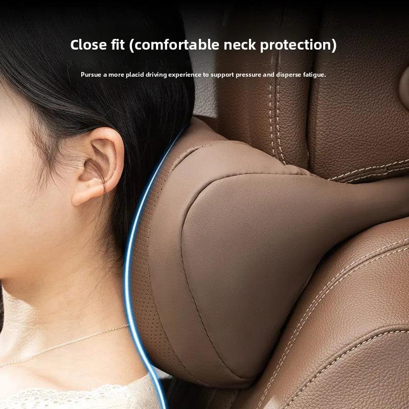 Car Seat Headrest Universal Travel Rest 3D Neck Pillow Protect Neck Soft Fluffy Comfortable Neck Rest Car Accessories