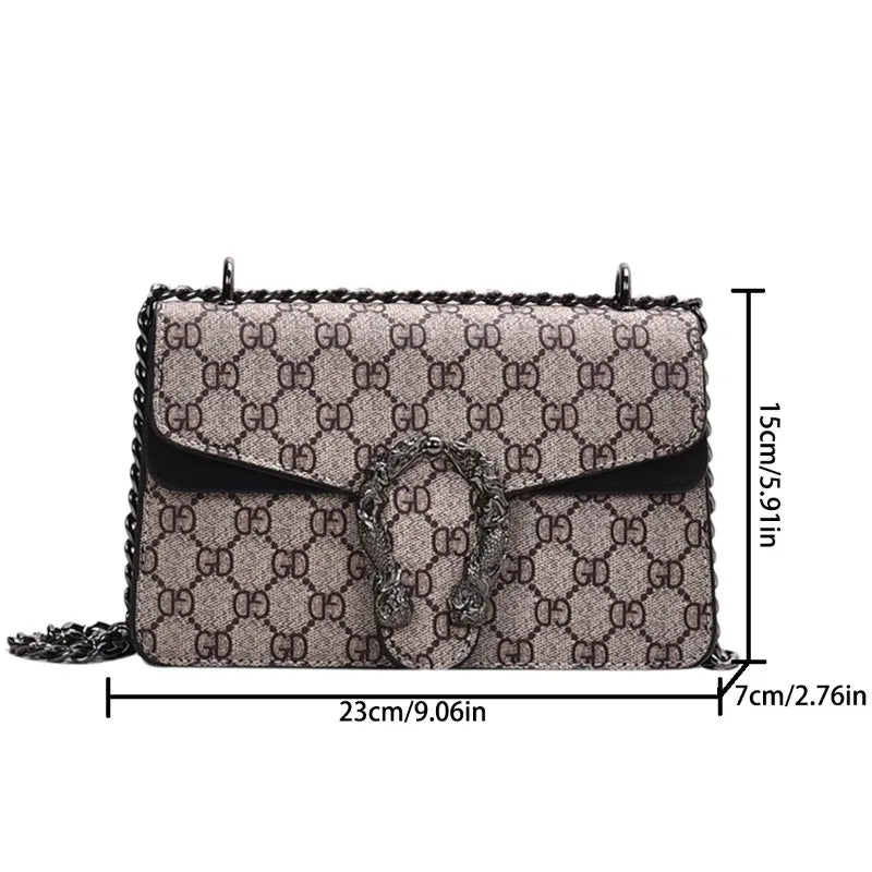 Sac à vin avancé pour femme, nouveau style, sac à chaîne polyvalent pour femme, sac à bandoulière simple.
