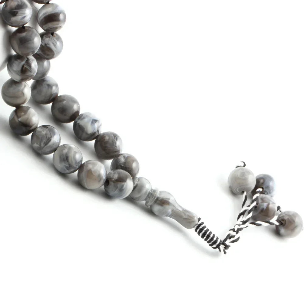 Yoga Bracelet 10 Styles Semi Precious Stone Prayer 14mm Round Rosary Bracelet Meditation Bracelet Muslim Ramadan Boho Jewelry