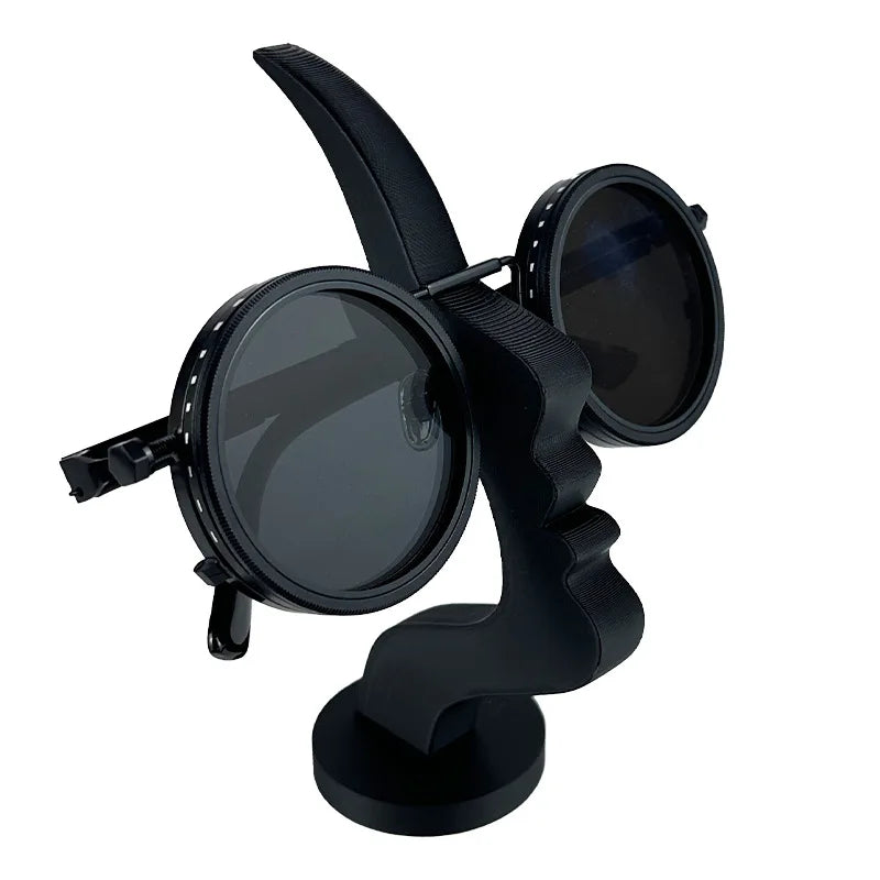 Support de lunettes Minimaliste en forme de profil humain Imprimé en 3D Présentoir de visage latéral pour lunettes Décoration d'art linéaire amusante et pratique pour le bureau