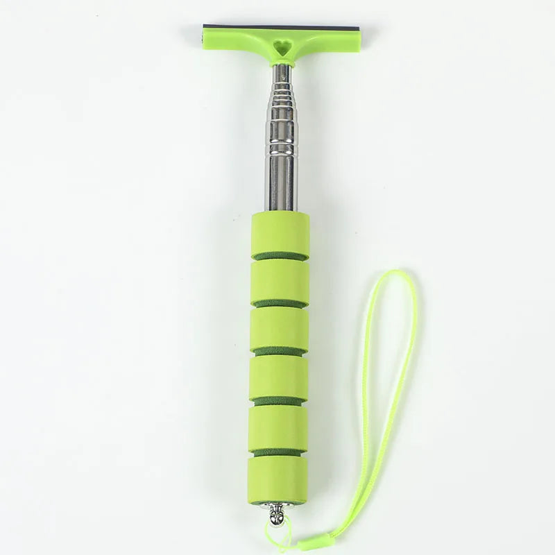 Outil de nettoyage d'essuie-glace de rétroviseur de voiture, raclette anti-buée pour vitres de voiture, brosse de nettoyage de vitres télescopique avec poignée, accessoires de voiture