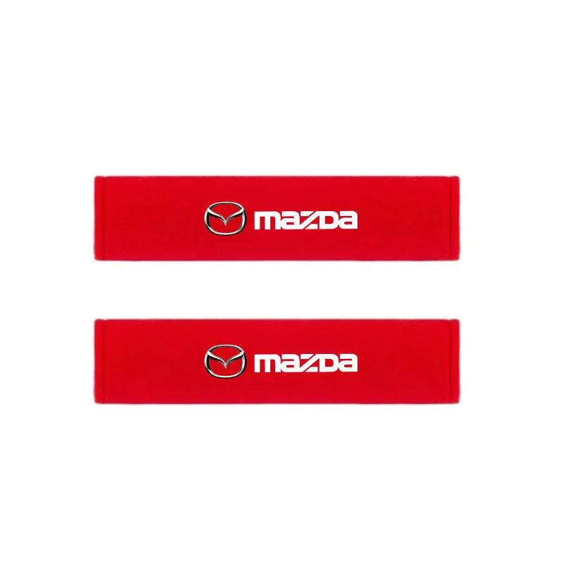Housse d'appui-tête de voiture Housse de siège auto Oreiller de soutien de la nuque pour Mazda 2 3 5 6 MX5 Axela Atenza MS CX-3 CX-4 CX-5 CX-7 CX-9 CX-8