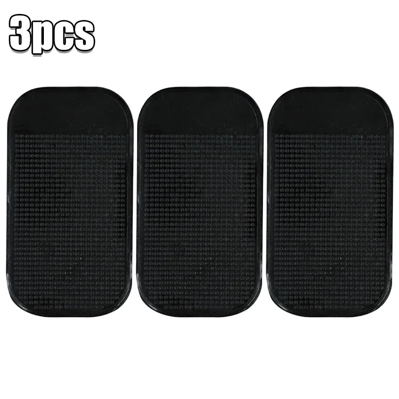 Tapis Antidérapant Collant pour Tableau de Bord de Voiture Support Antidérapant pour Téléphone Lunettes de Soleil Parfum, Tapis de Gel Collant Antidérapant pour Support GPS