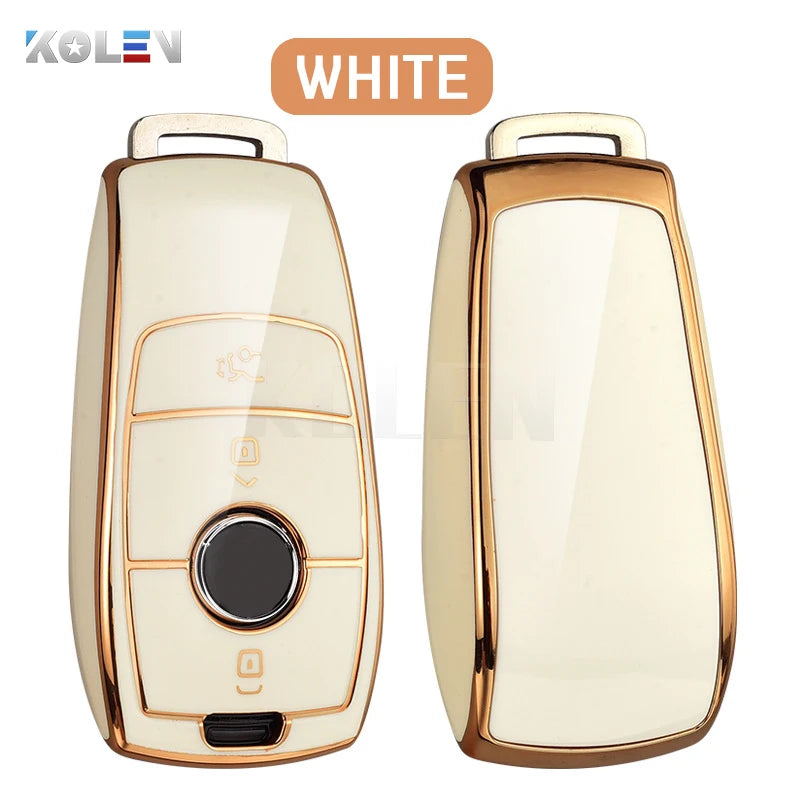 Étui de protection pour clé de voiture à distance en TPU Mode pour Mercedes Benz Classe A C E S G GLC CLE CLA GLB GLS W177 W205 W213 W222 X167 AMG