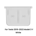 For Tesla Model 3/Y Wireless Charging Silicone Pad Carbon Fibre Central Control Non-Slip Charger Protector Mat Car Accessories