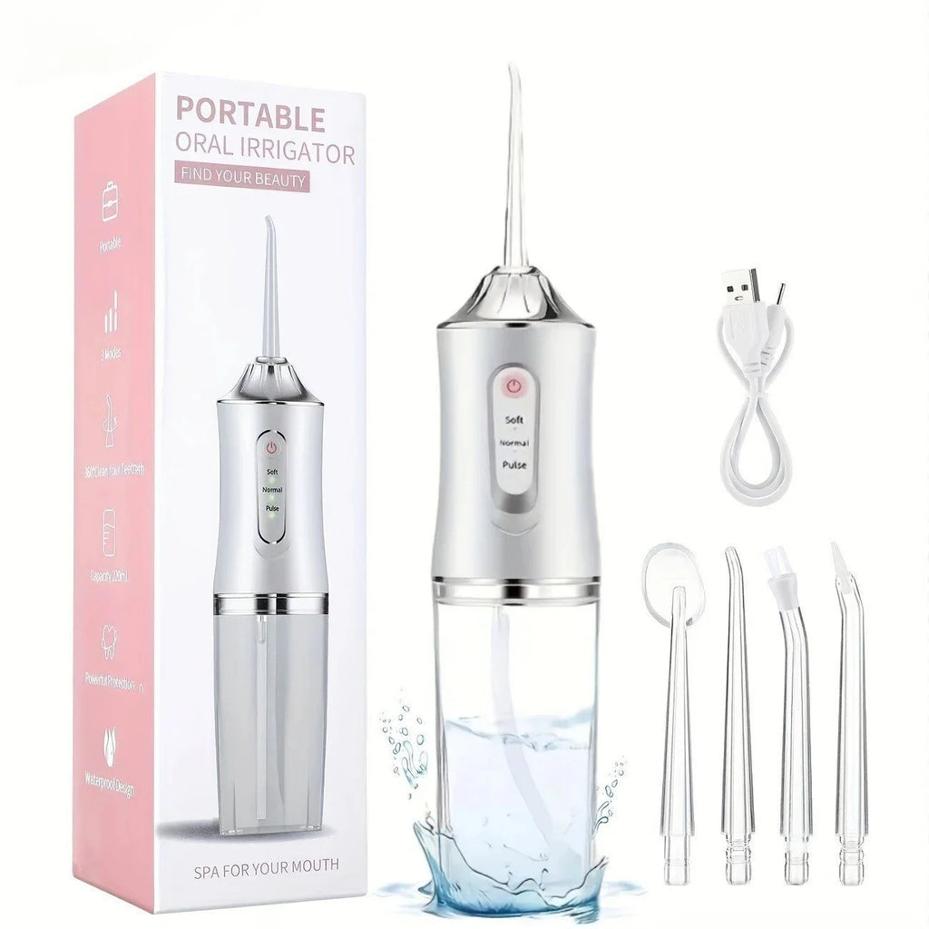 Hydropulseur Jet dentaire Soin des dents Brossette Nettoyage Dentaire Blanchiment des dents Appareils de nettoyage
