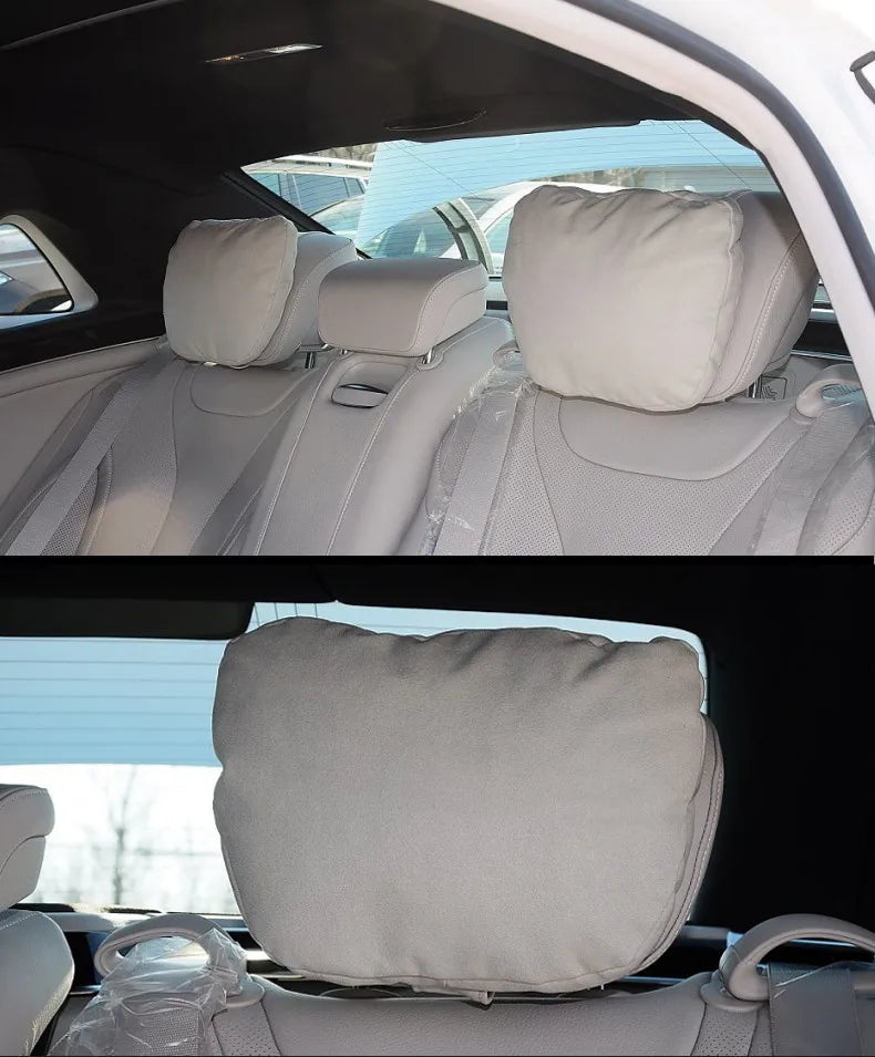Appuie-tête de voiture pour le cou, le meilleur siège pour Mercedes-Benz Maybach Classe S, coussin de soutien cervical de voiture doux, universel et réglable