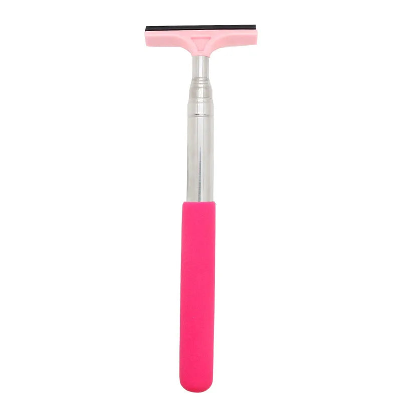 Outil de nettoyage d'essuie-glace de rétroviseur de voiture, raclette anti-buée pour vitres de voiture, brosse de nettoyage de vitres télescopique avec poignée, accessoires de voiture