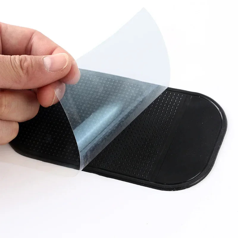 1/5pcs Tapis Antidérapant Universel de Tableau de Bord de Voiture, Support de Téléphone Adhésif, Tapis en Silicone Antidérapant, Accessoires d'Intérieur de Voiture