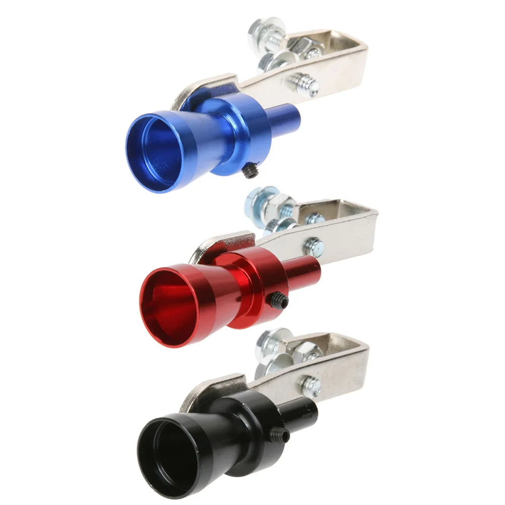 Sifflet de son turbo universel pour voiture, silencieux d'échappement multifonctionnel pour accessoires de pièces de rechange automobile