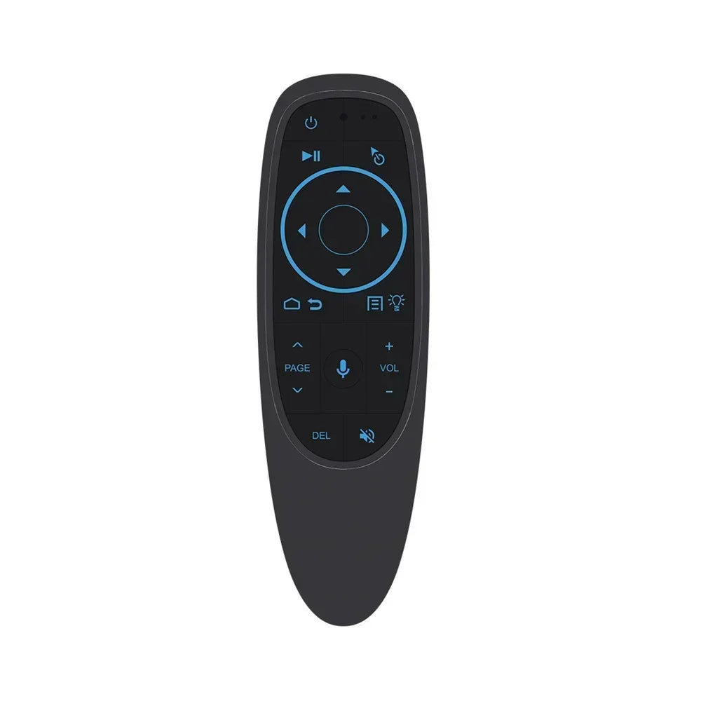 Télécommande vocale G10S PRO BT 2,4 G avec souris gyroscopique sans fil BT5.0 Télécommande intelligente rétroéclairée pour boîtier TV Android