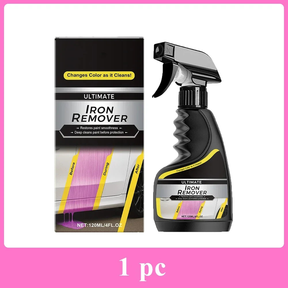 Spray antirouille multi-usages, inhibiteur de rouille, spray décapant pour la rouille automobile, outil d'entretien de la peinture chromée de moyeu de roue