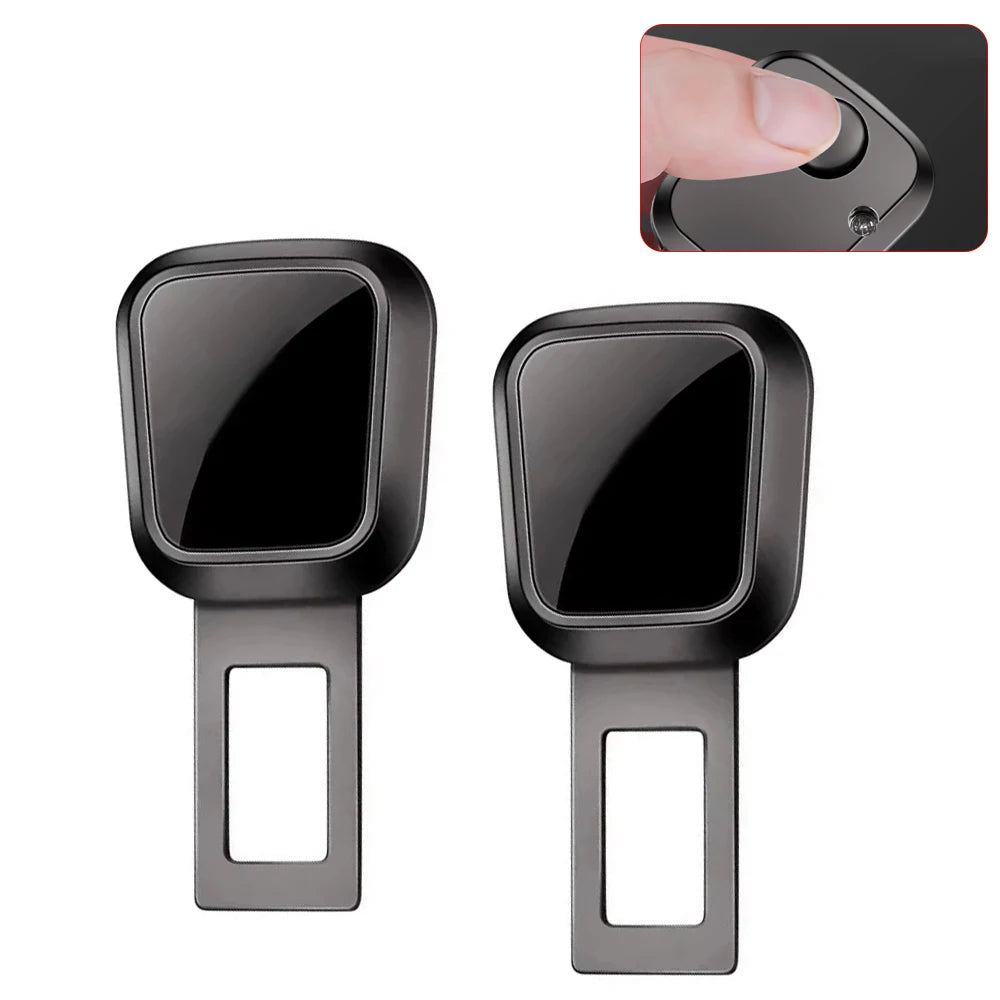 2 rallonges de ceinture de sécurité de voiture, clip de ceinture de sécurité, boucle de verrouillage, il suffit de brancher et d'utiliser, rallonge de prise, boucle de sécurité