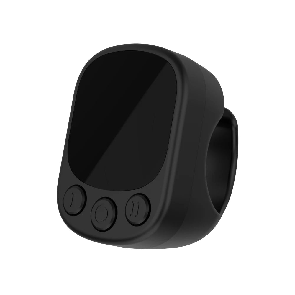 Bague de défilement TikTok Télécommande Tactile Déclencheur d'appareil photo Bague de souris pour le contrôle de courtes vidéos Compatible avec iPhone iPad