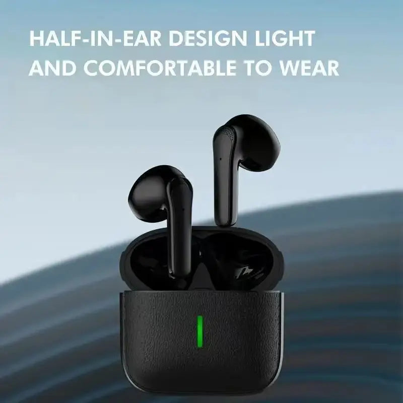 Écouteurs sans fil MINI5, casque Bluetooth 5.3 avec basses stéréo, écouteurs intra-auriculaires avec microphone, autonomie de 20 heures