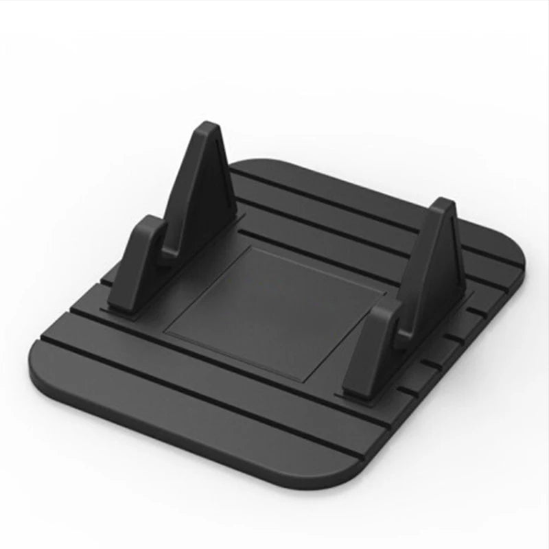 Support de téléphone universel en silicone pour tableau de bord de voiture, tapis antidérapant, support de navigation GPS de bureau pour iPhone Samsung Huawei