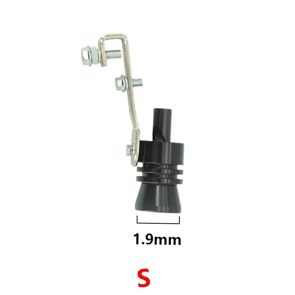 1 pièce accessoires de voiture sifflet Turbo son de véhicule remonter universel simulateur de son S/M/L/XL silencieux de tuyau d'échappement dispositif de voiture