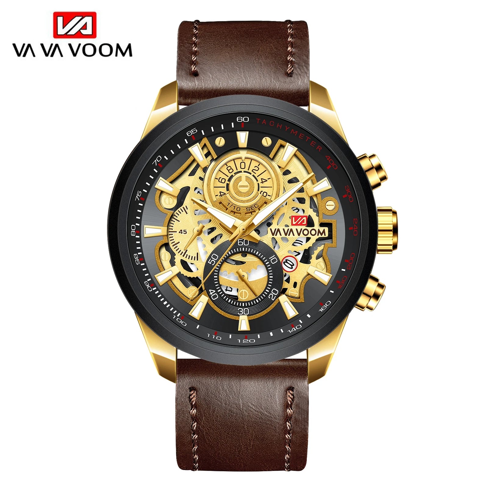 Montre de Sport Homme Style Industriel Tendance Étudiant Or Affaires Horloge Étanche Dropshipping Bijoux Montres Relogio Masculino