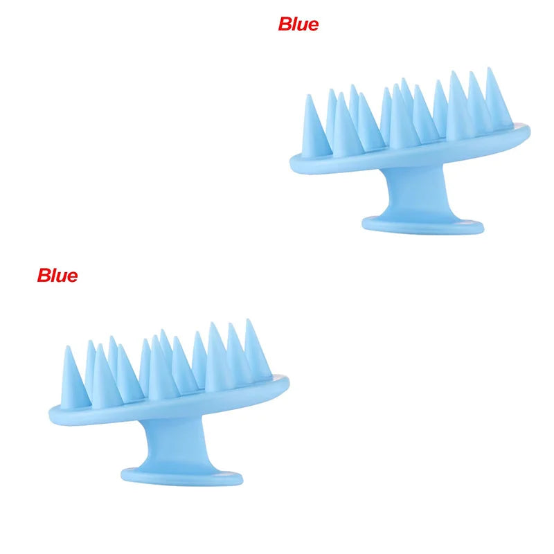 1-3 Pièces Silicone Shampooing Cuir Chevelu Masseur Cheveux Peigne De Massage Shampoing Brosse De Massage Bain Brosse De Douche Cuir Chevelu Masseur Cheveux Outil De Peigne