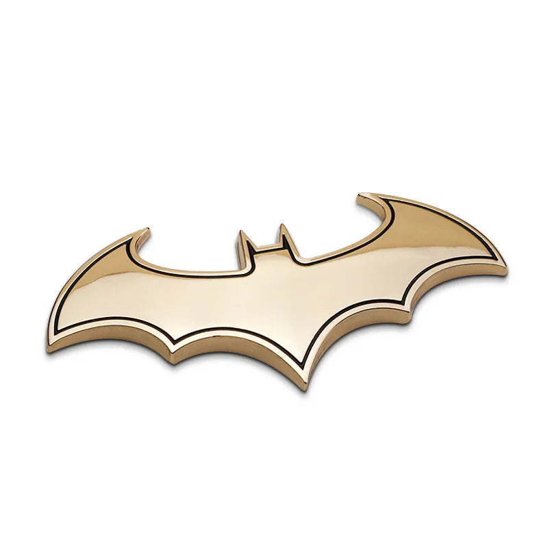 1 autocollant de voiture 3D en forme de chauve-souris, autocollant de décoration de moto, accessoires de style pour automobiles