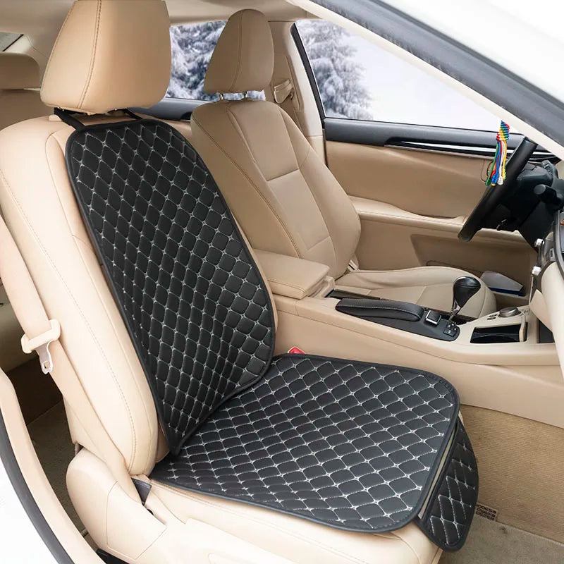 Housse de siège de voiture en cuir PU SEAMETAL, protecteur de siège avant arrière de voiture, coussins étanches pour dossier, quatre saisons pour accessoires automobiles