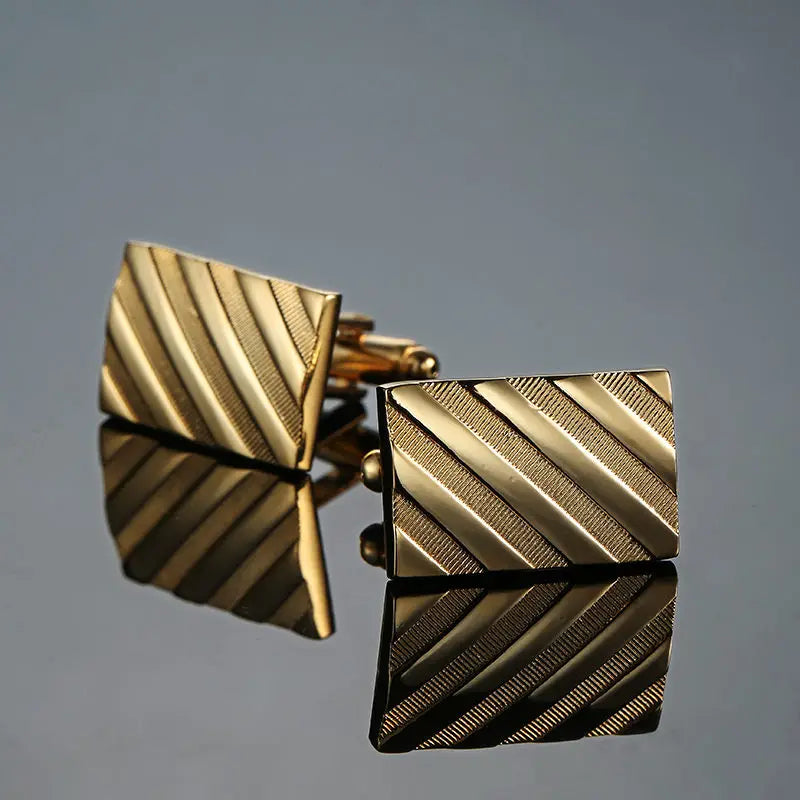 Boutons de manchette originaux de haute qualité pour hommes en cuivre, gravure laser, boutons de manchette de marque pour hommes, accessoires de costume, bijoux de mode