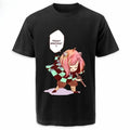 Spy Family Japan Cartoon Summer Tshirts Men Women Anime Kawaii Anya Forger Spy X Family T Shirts Short Sleeve T-shirt Fashion