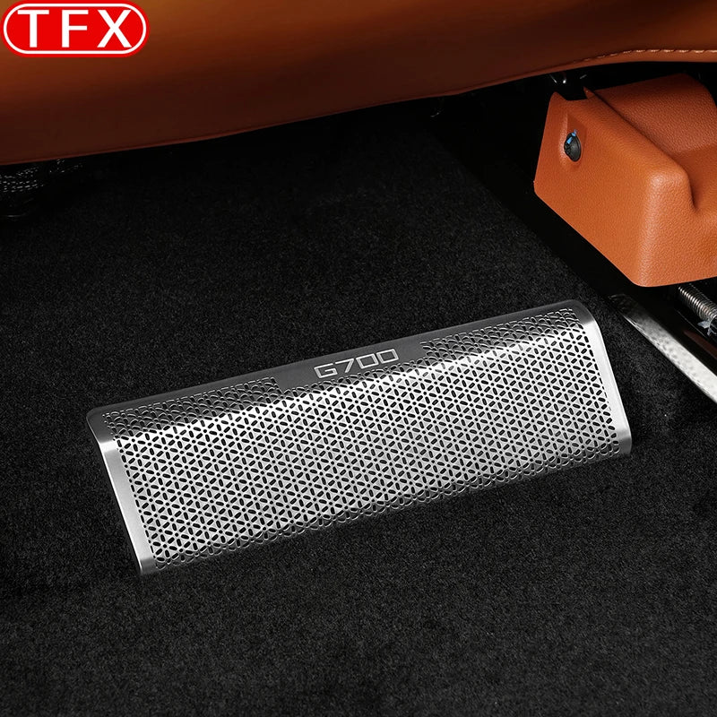 Pour Jetour G700 2025 2026 Cache de protection de sortie d'air sous le siège, accessoires de grille anti-obstruction de ventilation de climatisation