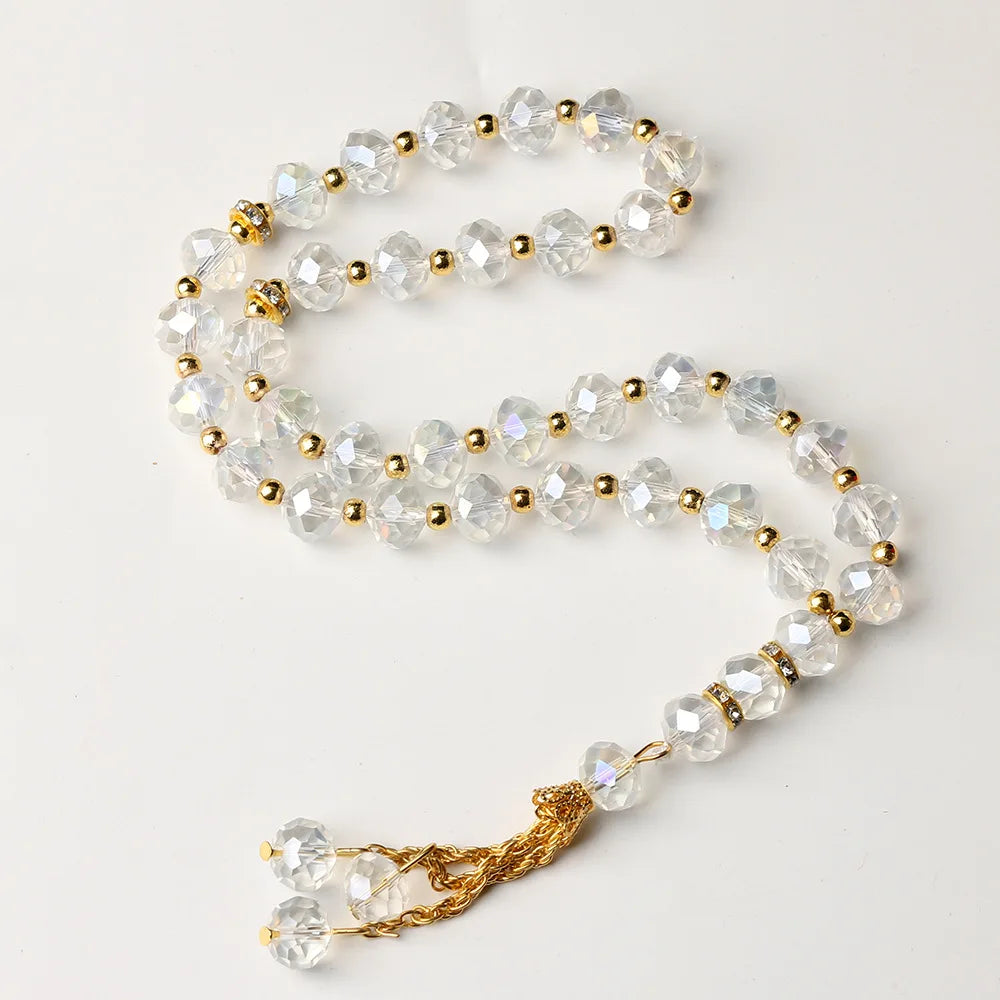 Tasbih 33beads 10mm crystal bracelet Islamic prayer beads Muslim prayer Misbaha Praise beads for men or women Wholesale