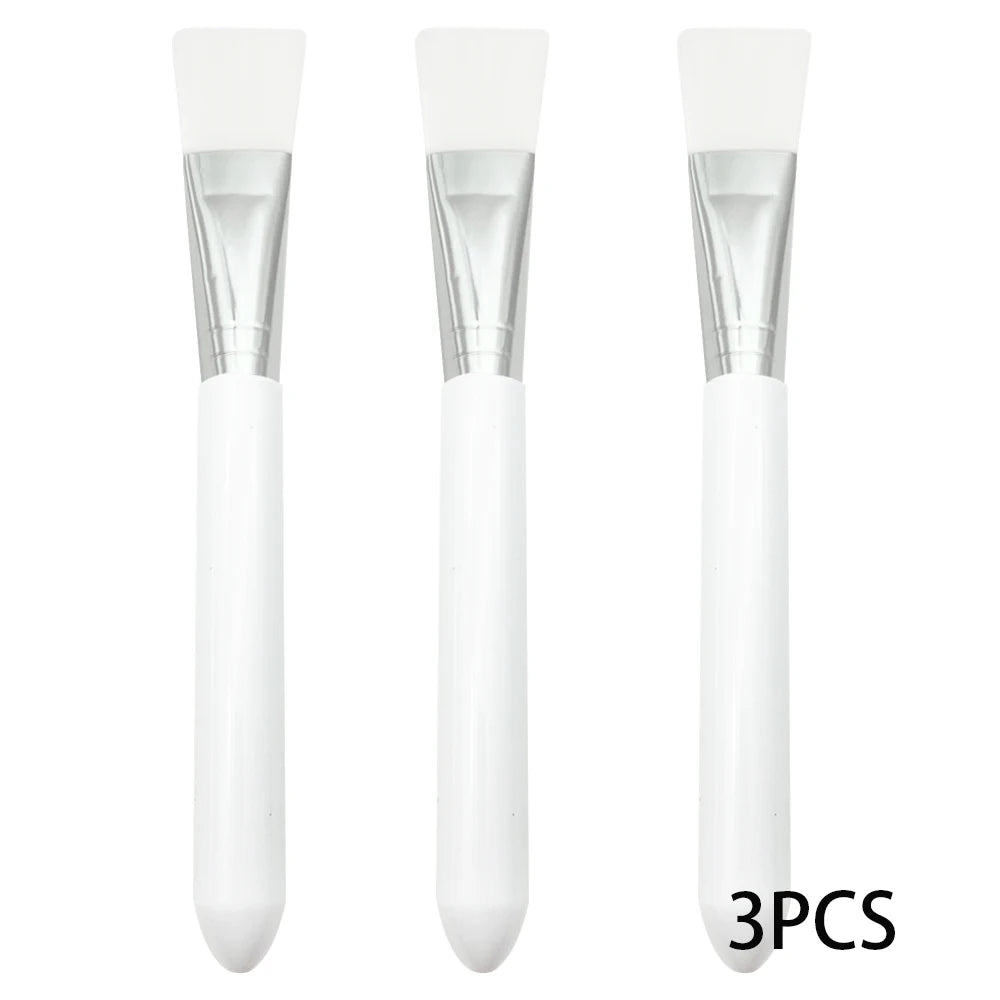 3/5/15 Pcs Brosse Masque Facial Applicateur de Masque Transparent Pinceaux de Maquillage pour Femmes Filles Esthéticienne Masque Facial Outils de Bricolage
